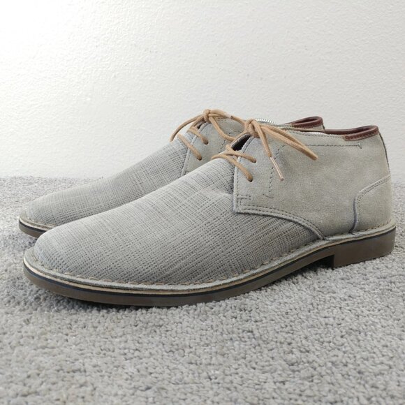 Kenneth Cole Reaction Desert Chukka Boot Mens Size 11.5 Ankle Boots Gray Shoes - Picture 1 of 10